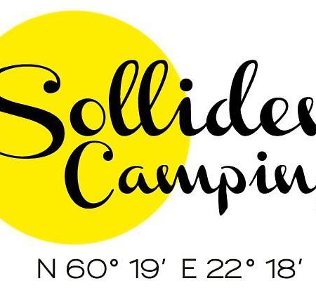 Solliden Camping Pargas Kültér fotó