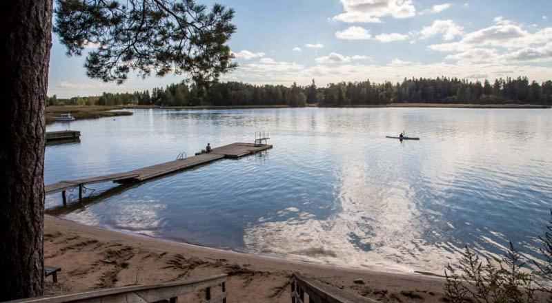 Solliden Camping Pargas Kültér fotó