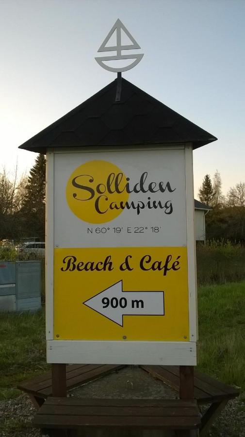 Solliden Camping Pargas Kültér fotó