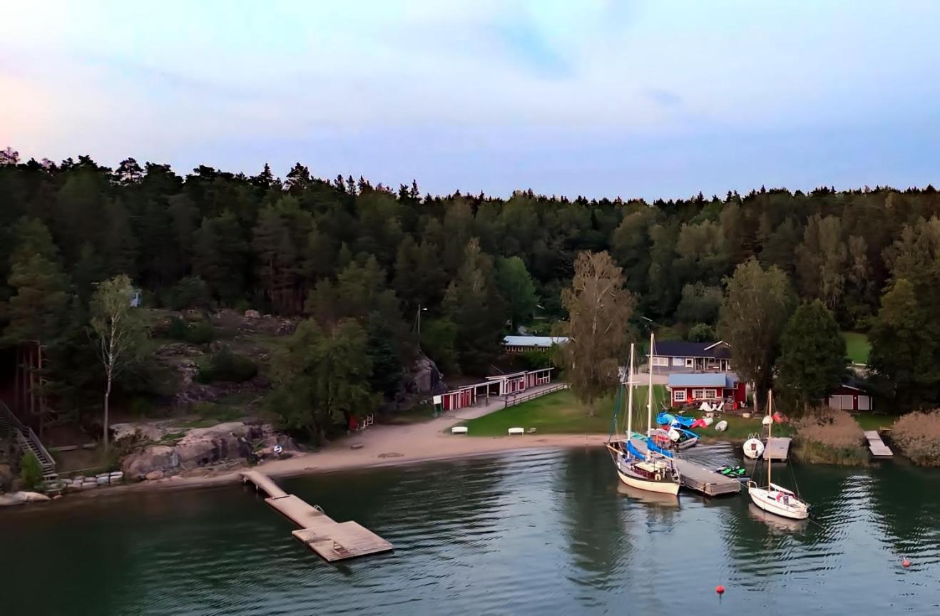 Solliden Camping Hotel Pargas Kültér fotó