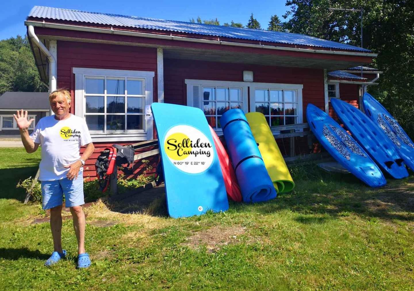 Solliden Camping Pargas Kültér fotó