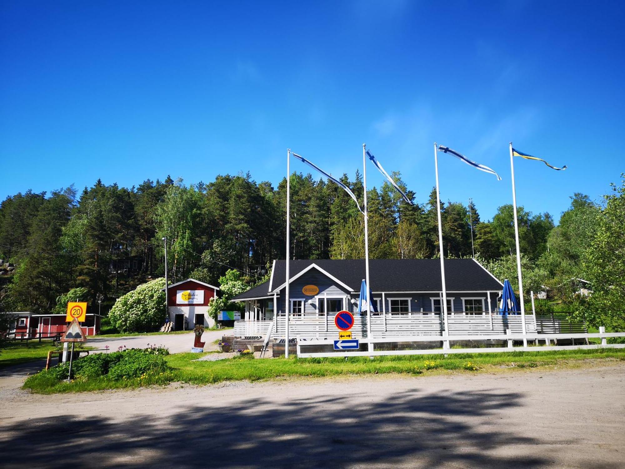 Solliden Camping Hotel Pargas Kültér fotó