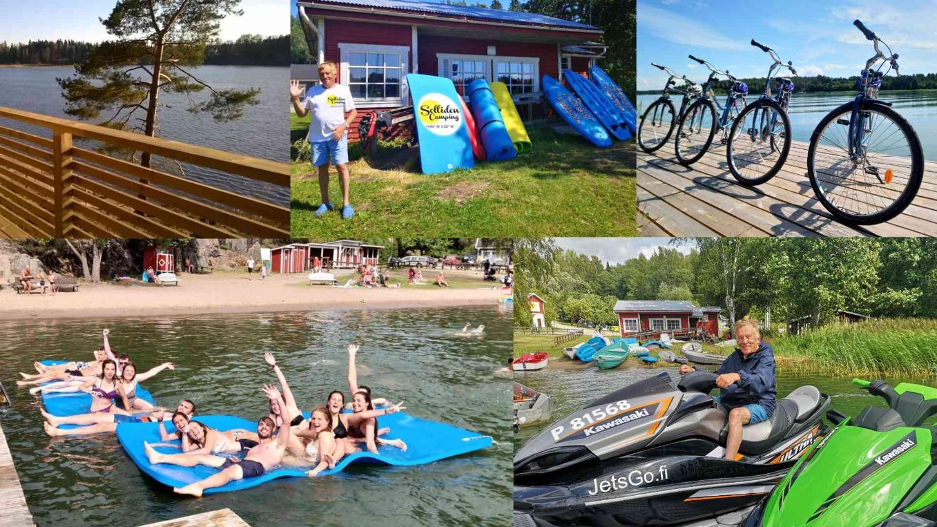Solliden Camping Pargas Kültér fotó